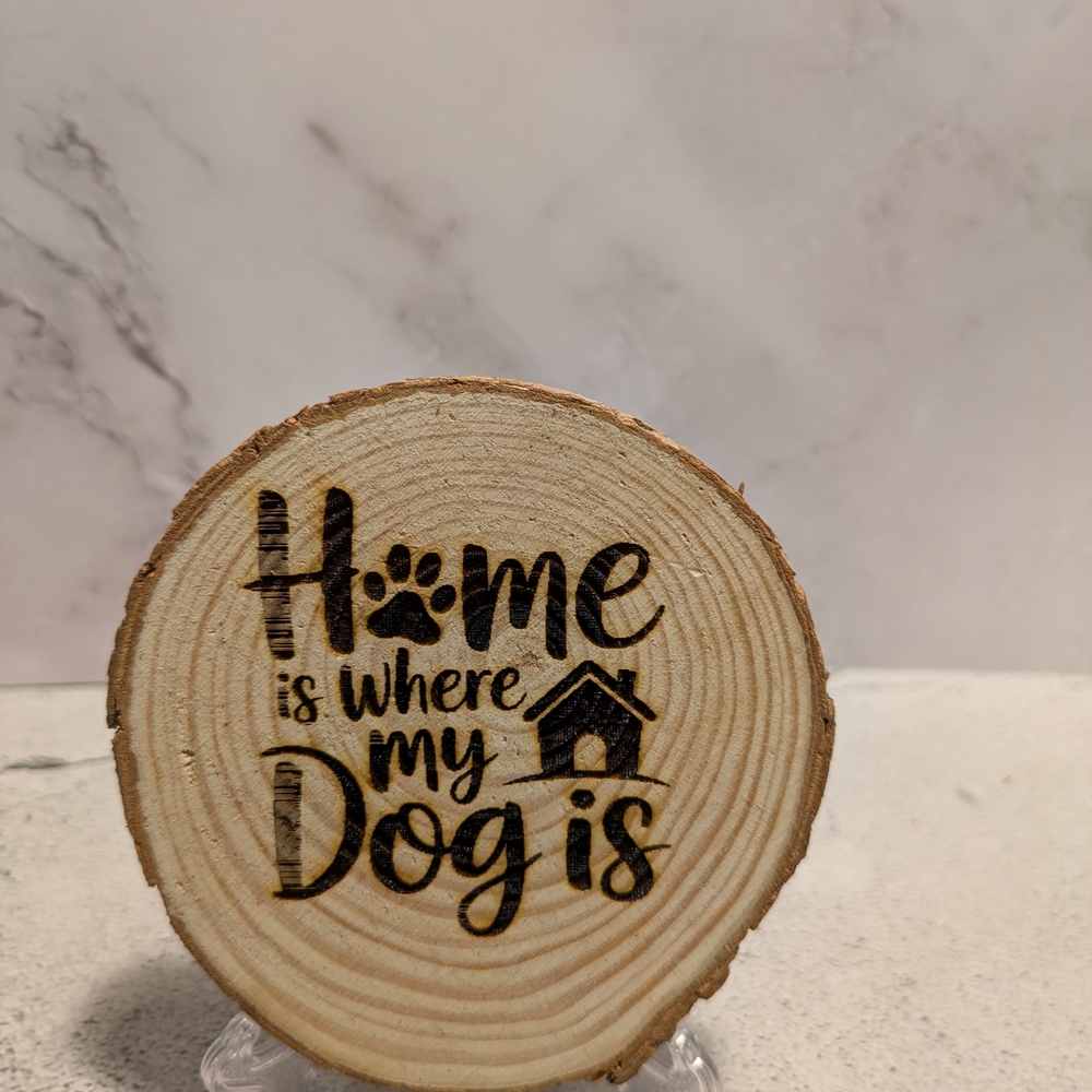 Wooden Dog Lover Plaque